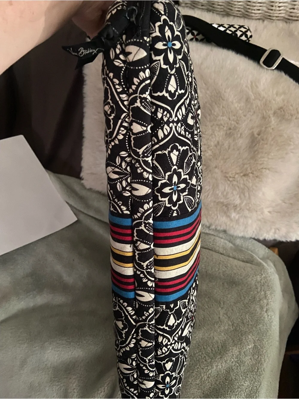 Vera Bradley Barcelona Laptop Bag.
